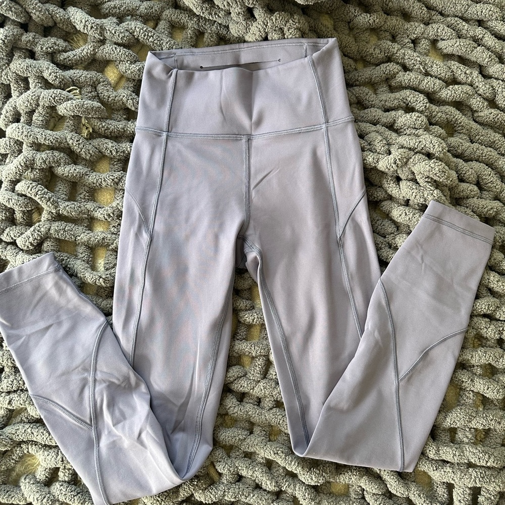 Lululemon purple high rise align leggings 28”